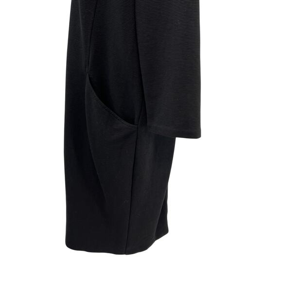 Boden Ellen Ottoman Dress Shift Pockets Black Plus Size 20 22R - Picture 7 of 11